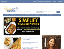 Tablet Screenshot of lifeasmom.com